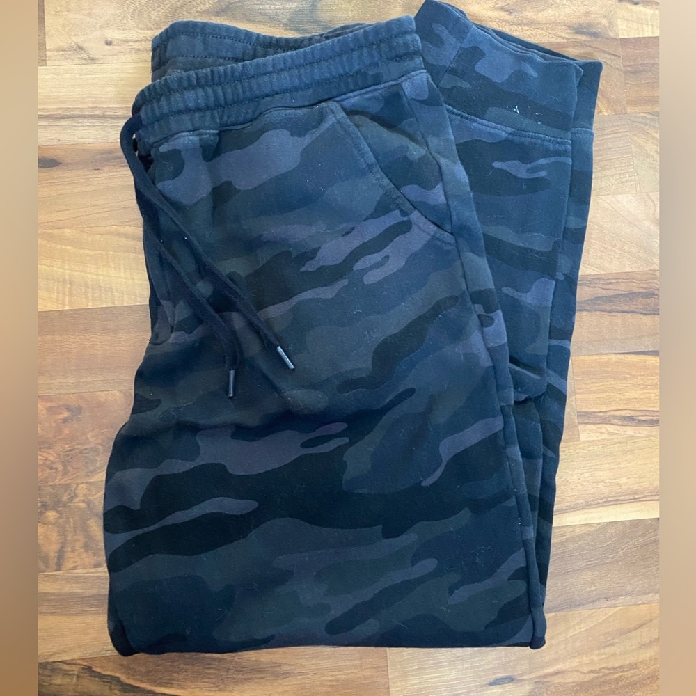 Black Camo Joggers